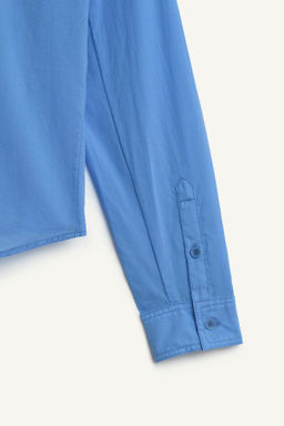 VL CRPPD SHRT 16 / Azul / Blanco - Zara фото 9