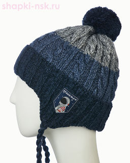 12661/2 MBU Ушанка для мальчика флис (50-52)