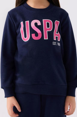 Темно-синий пижамный комплект для девочки Неожиданная скидка в корзине - U.s. polo assn фото 5