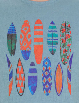 Водно-зеленая футболка узкого кроя - Cacharel фото 6