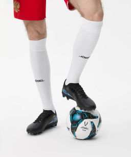 Бутсы футбольные JOGEL Evofly FG Pro Black/blue  фото 10