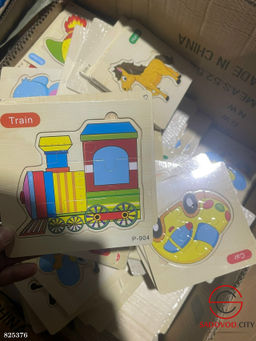 Экологичные деревянные головоломки для детей