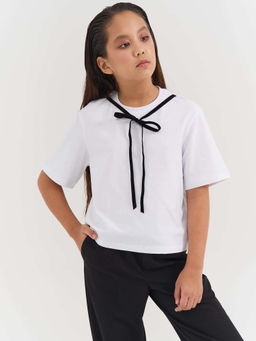 Футболка с бантом Сахар 7+ - Bungly фото 4