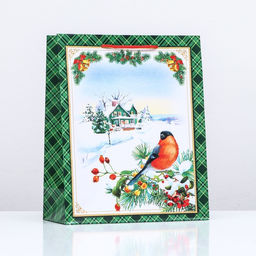 Пакет подарочный У Ёлочки , 26 х 32 х 12 см