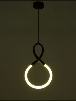 Светильник потолочный BayerLux «Ларго», LED, 18 Вт, 4000К, черный, 21.5×6×41 см