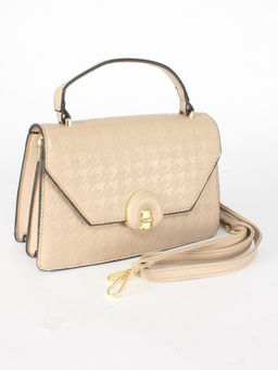 Сумка женская искусственная кожа Ch&K-1069, 1отд, плечевой ремень, бежевый SALE 255050 - Adelia фото 6