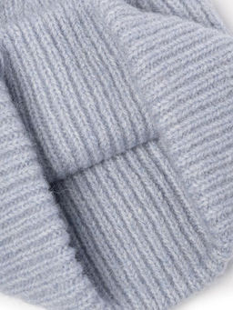 Шапка жен. шерсть+акр LB-M99005 denim - Labbra фото 4