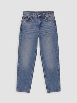 Barrel Fit Kad?n Jean Pantolon