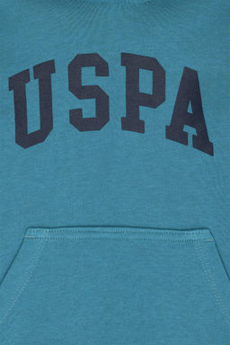 U. S. Polo Assn / Детская толстовка с капюшоном Petrol Basic - U.s. polo assn фото 3