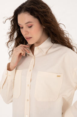 Kad_n Krem Uzun Kollu G_mlek - U.s. polo assn фото 2