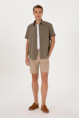 Erkek Bej Dokuma _ort Sepette S_rpriz _ndirim