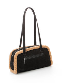 LACCOMA сумка P5659-2-черный эко кожа, искуственный мех полиэстер  фото 3