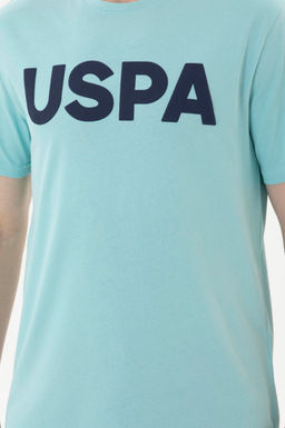Мужская базовая футболка цвета морской волны - U.s. polo assn фото 6