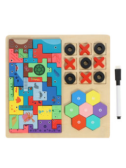 Деревянный пазл «Тетрис» 3 в 1