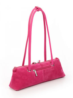 LACCOMA сумка АУ4311Ф-фуксия натуральная замша фото 2
