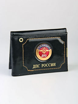 YR-62 Обложка для удостоверения ДПС России с автодокументами - Barez фото 2
