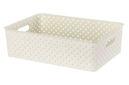 Корзинка с крышкой 7,5 л 35*24,5*10,5 см Береста слоновая кость (модель 5221/26) - Elan gallery фото 4