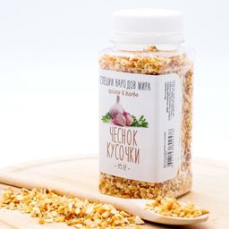 Чеснок сушеный гранулированный ПЭТ 95г.