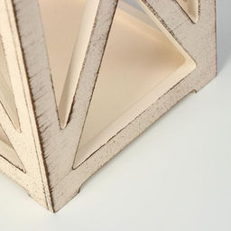 Подарочный ящик «Фонарь», 14×14×26 см, деревянный