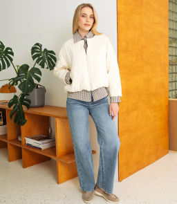 Куртка #КТ66199, кремовый - Dommod фото 4