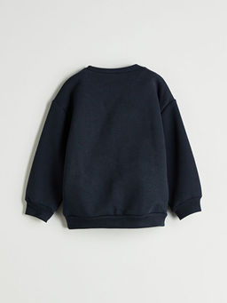 Bisiklet Yaka Erkek ?ocuk Sweatshirt