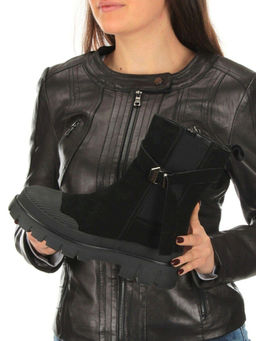 04-296-1M BLACK Ботинки зимние женские - No name фото 20