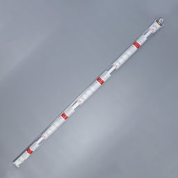 Карниз для ванной Доляна, телескопический, 140-260 см, белый