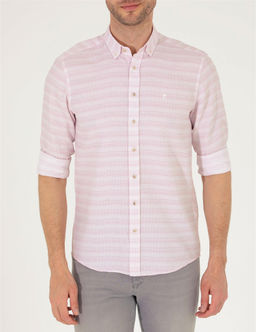 G_l Kurusu Slim Fit Uzun Kollu G_mlek - Pierre cardin фото 6