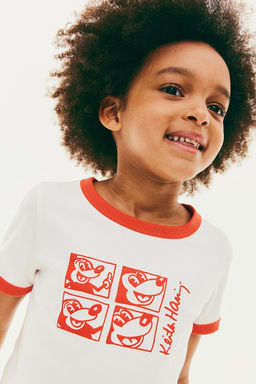 Camiseta de algodon con estampado - H&m фото 2