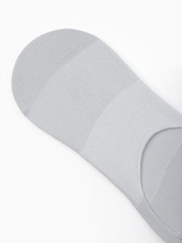 Носки-подследники спортивные с компрессией, размер 42-45, серые