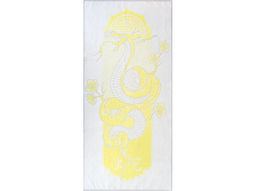 6с102.411ж1 Шэ (лимонно-серый) Полотенце махровое 67х150см