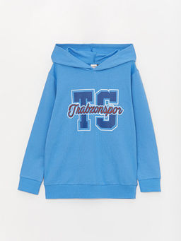 Trabzonspor Bask?l? Erkek ?ocuk Hoodie