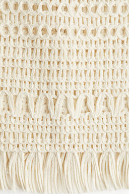 Top sin mangas efecto crochet - H&m фото 2
