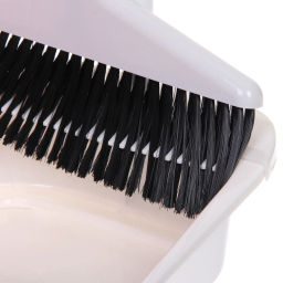 Набор для уборки, щетка для пола с совком "Профи" белый 301