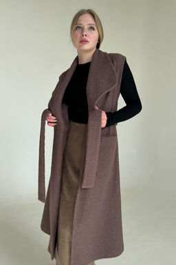 Жилет LAMB079/01/Кофейный - M&G all natural фото 5