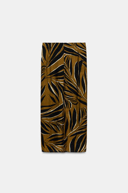 PAREO ESTAMPADO PALMERAS / Khaki - Zara фото 3