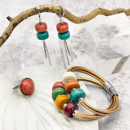 Серьги из муранского стекла VERONA LS3445