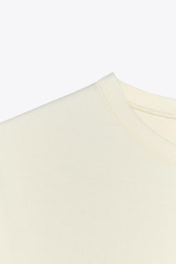 SLIM FIT SHORT SLEEVE T-SHIRT - Zara фото 13