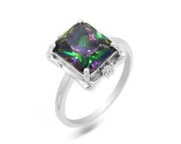 Кольцо из серебра мистик кварц, Фернанд