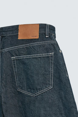 JEANS RELAXED BARREL FIT / ?ndigo - Zara фото 4