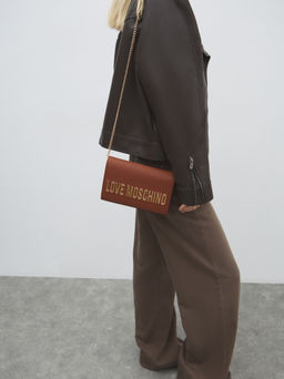 Клатч LOVE MOSCHINO SMART DAILY BAG Артикул 4560932, красно-коричневый  фото 2