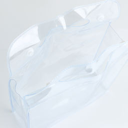 Цена за 2 шт. Косметичка на кнопках для бассейна, с ручками, прозрачная - Simaland фото 4