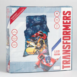 Постельное бельё 1,5 сп Transformers 143*215 см, 150*214 см, 50*70 см -1 шт - Hasbro фото 5