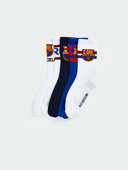 FC Barcelona Lisansl? Erkek ?ocuk Soket ?orap 5li