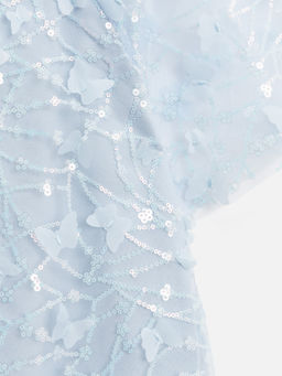 ACOOLA / Платье детское для девочек Nivi голубой  фото 5