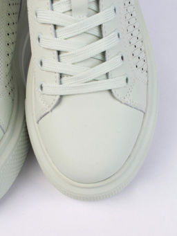 05-DXT52-3 LT. GREEN Кроссовки женские (натуральная кожа) - Фабричный китай фото 10