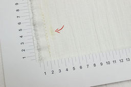 Муслин двухслойный стеганый с эф.жатости, цв.Молочный, СОРТ2, ш.1.36м, хлопок-100%, 200гр/м.кв - Купава фото 5