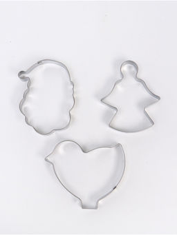 Формы для вырезания печенья «Новогодние сладости», набор 10 шт., нержавеющая сталь