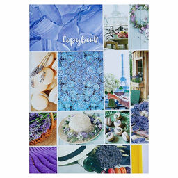 Тетрадь А4, 48 листов в клетку Calligrata Коллаж, обложка мелованный картон, блок офсет