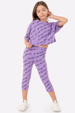 Костюм для девочки (футболка,лосины)